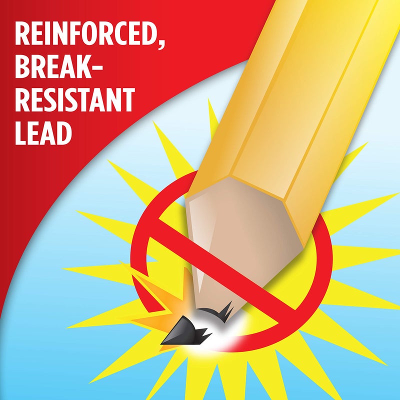 Paper Mate EverStrong #2 Pencils Reinforced Break-Resistant Lead When Writing 24-Pack - Image 1